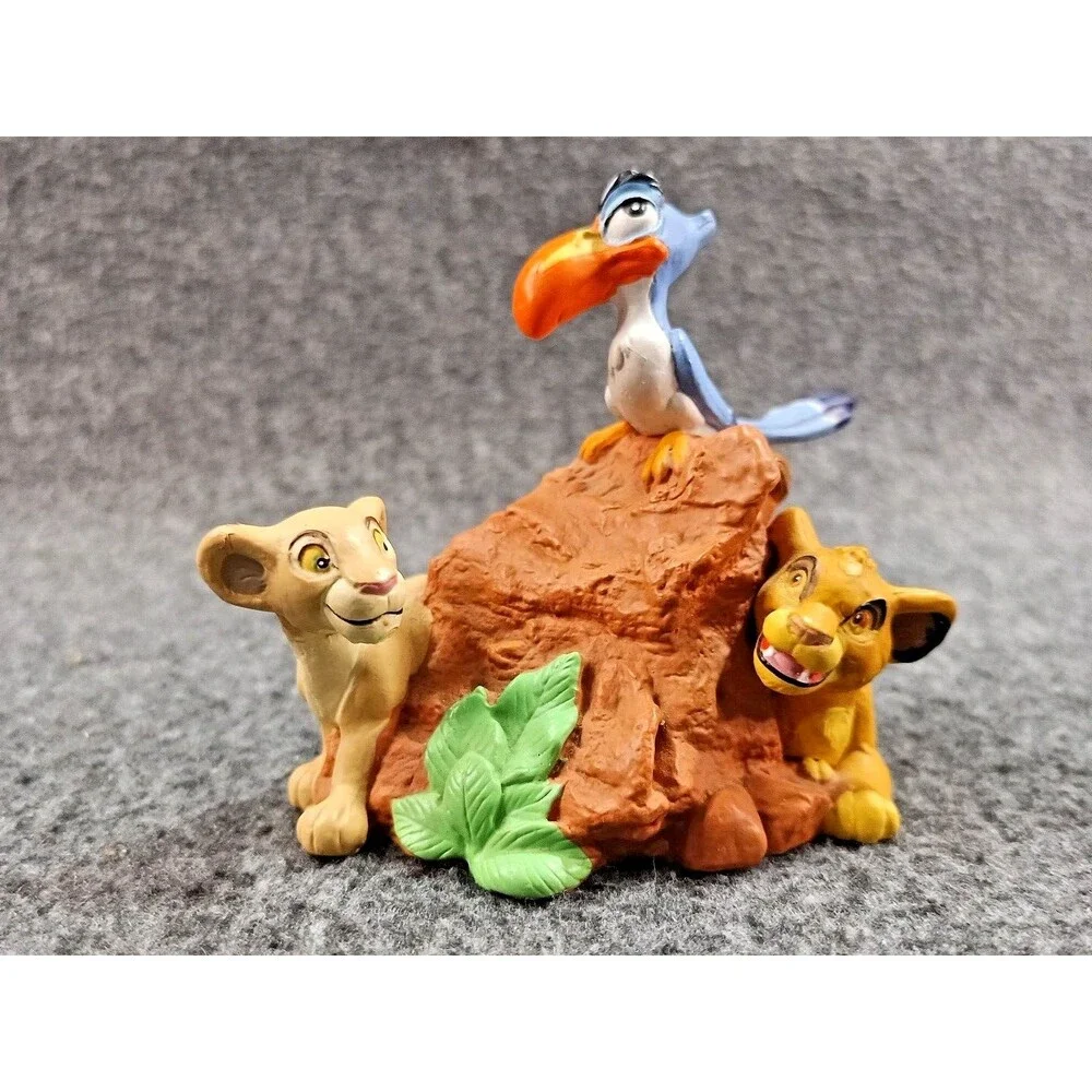 4 Lion King Disney Store Lil Classics PVC Figures Simba Nala Scar Rafikki
